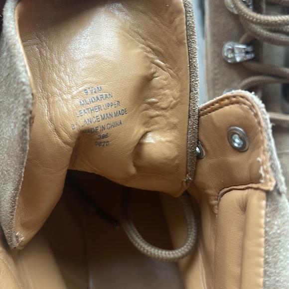 🎉Host pick🎉Marc Fisher Ltd Idaran Hiker Boot Light Cognac Suede Women’s 9.5 - Picture 6 of 13